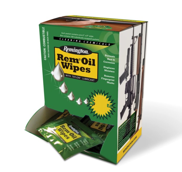 REM OIL WIPE DISPLAY 100ea - Win Repeating Arms Promotion